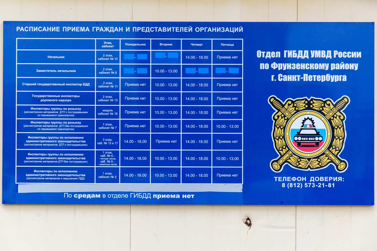 Время пересменки в гаи — расписание и график обновления групп