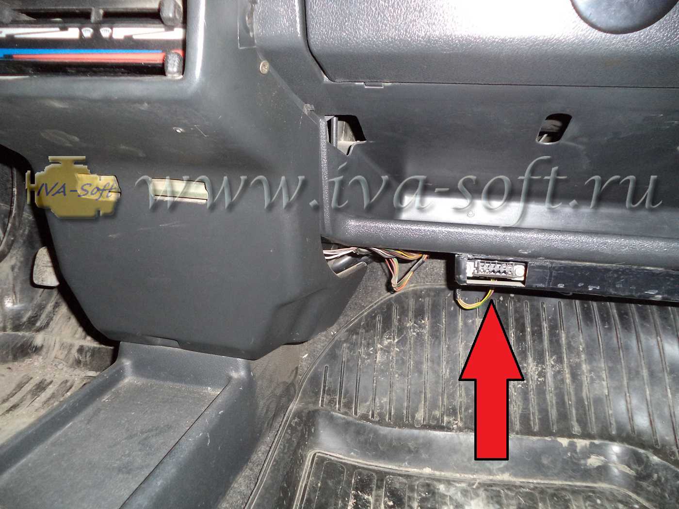 Где находится obd разъем ваз 2131 « newniva.ru