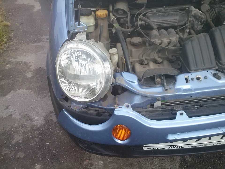Chevrolet spark | daewoo matiz с 2009 года - замена ламп