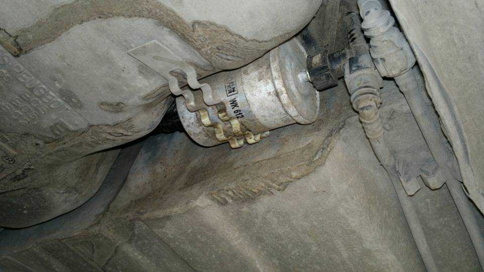 Топливный фильтр peugeot 206