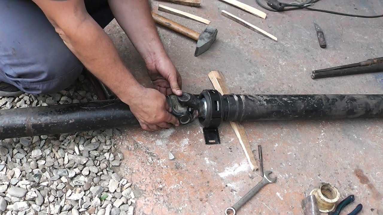 Как снять кардан на газели