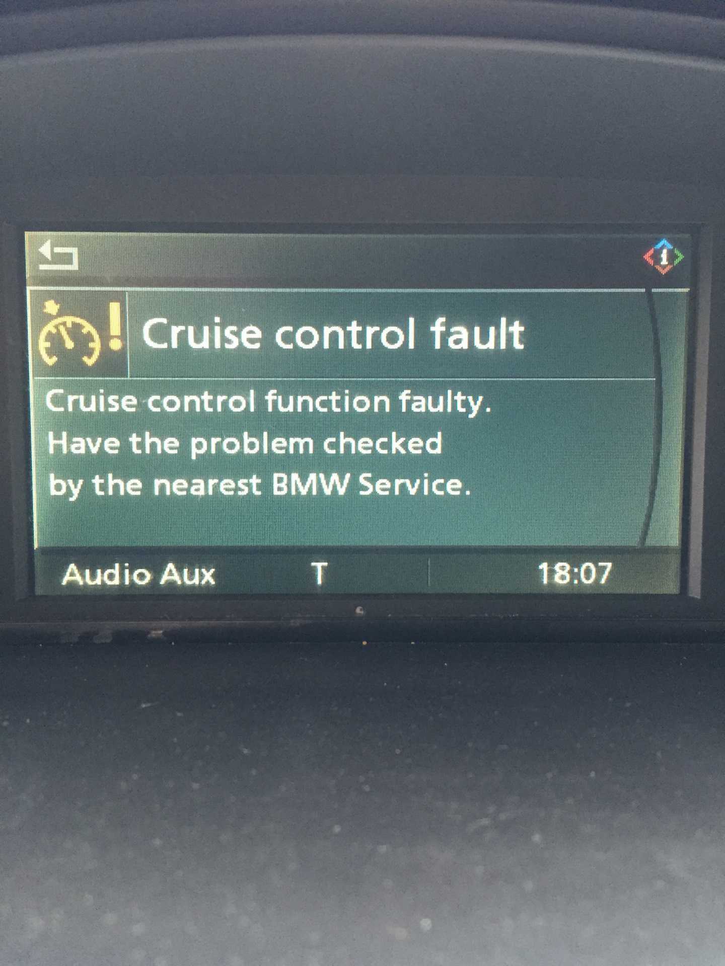 How to fix bmw restraint system malfunction?