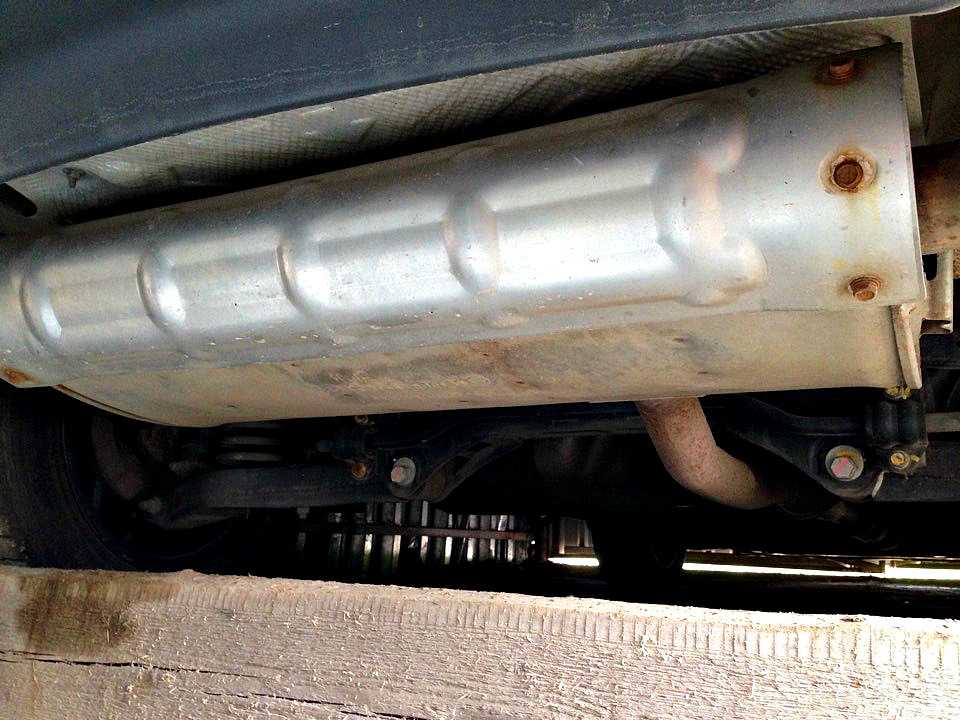 Система выпуска отработавших газов kia