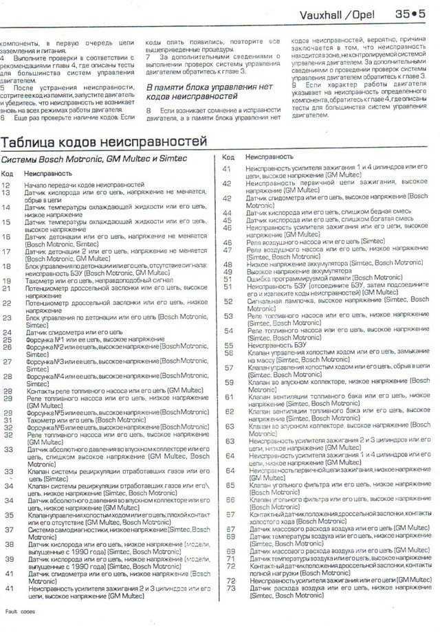 Коды ошибок и неисправностей opel astra h: расшифровка, как сбросить самому
