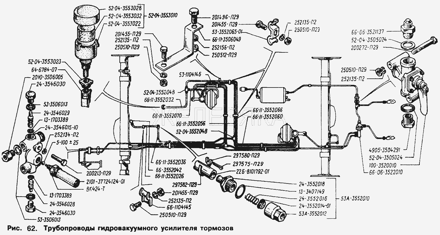 Прокачка тормозов газ 66
