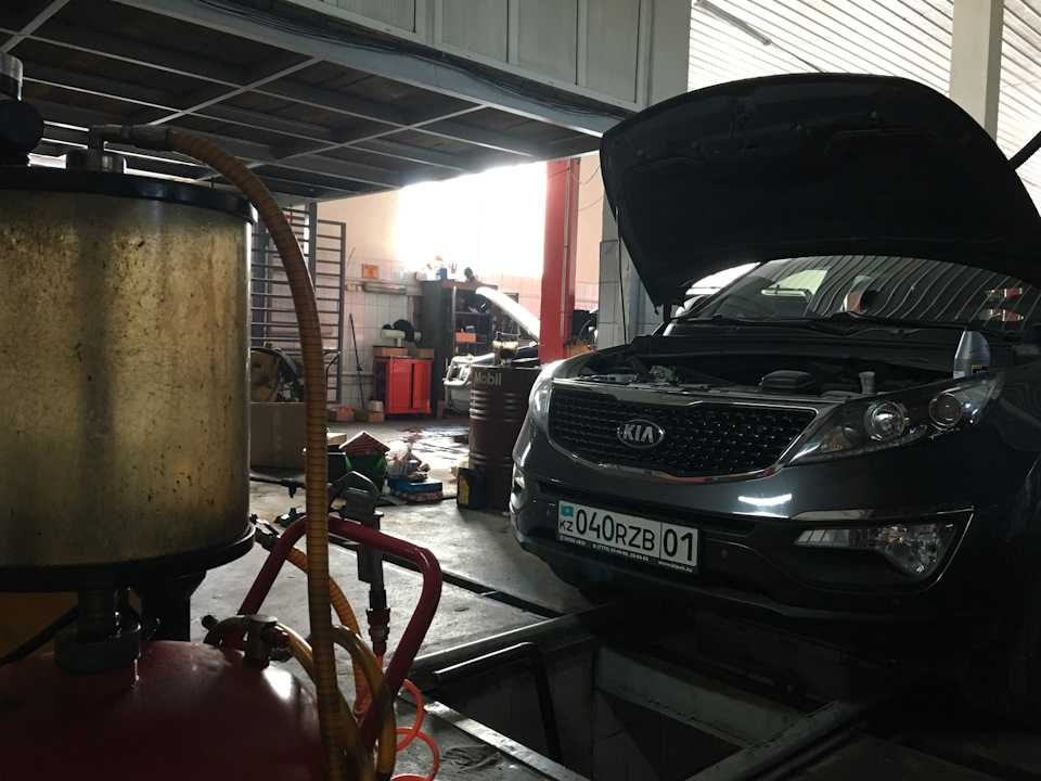 Замена тормозной жидкости kia sportage