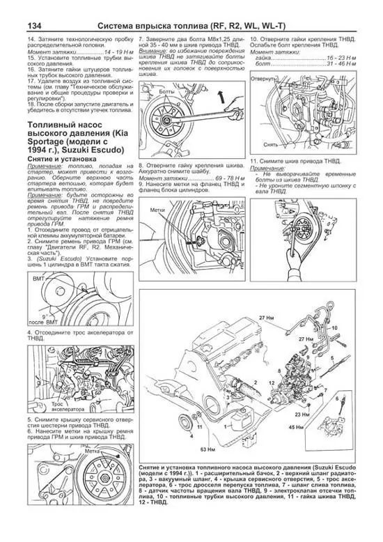 Двигатель rf-n | дизельный двигатель 2,0 литра | руководство mazda