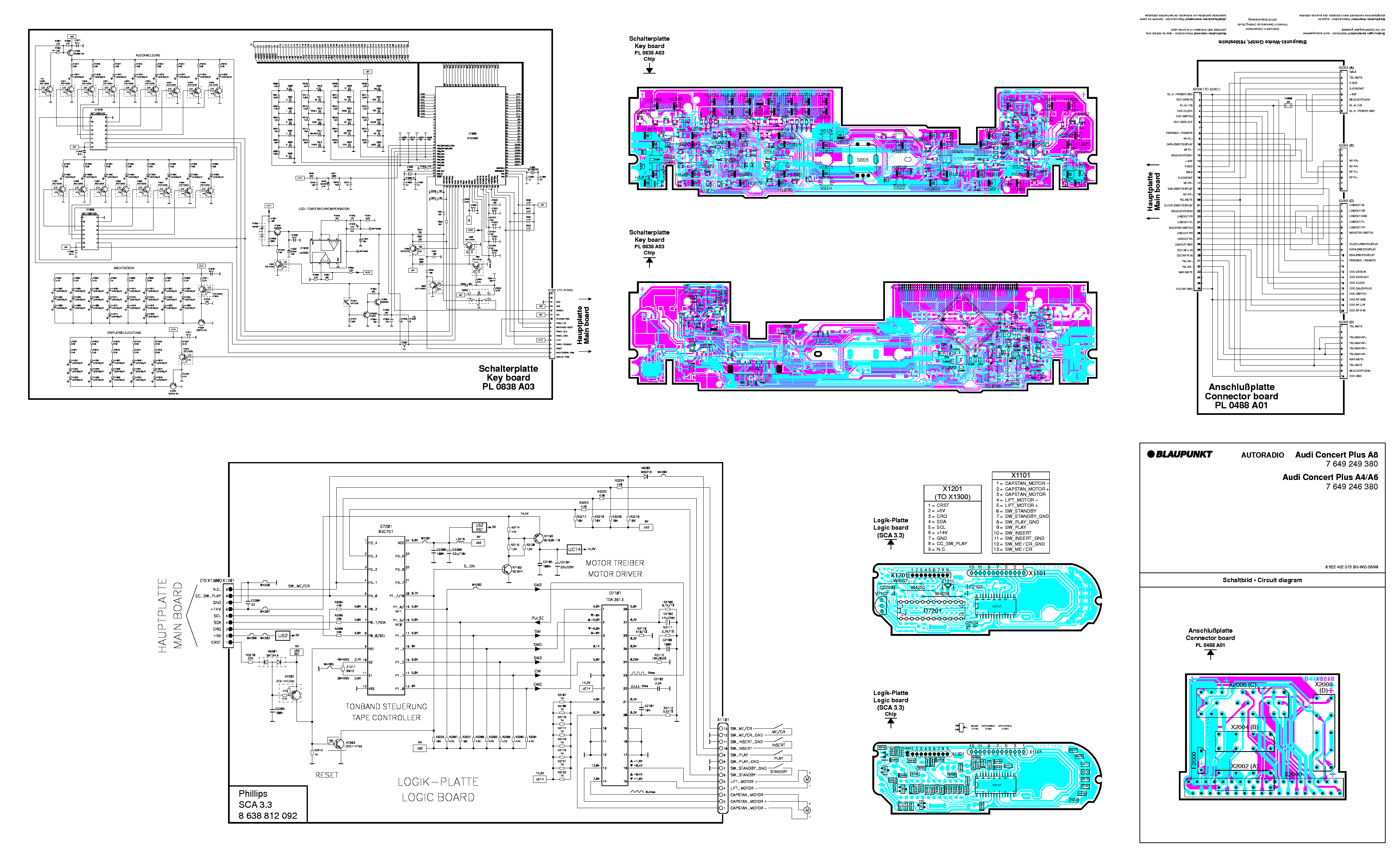 Схема подключения магнитола ауди а6 с5