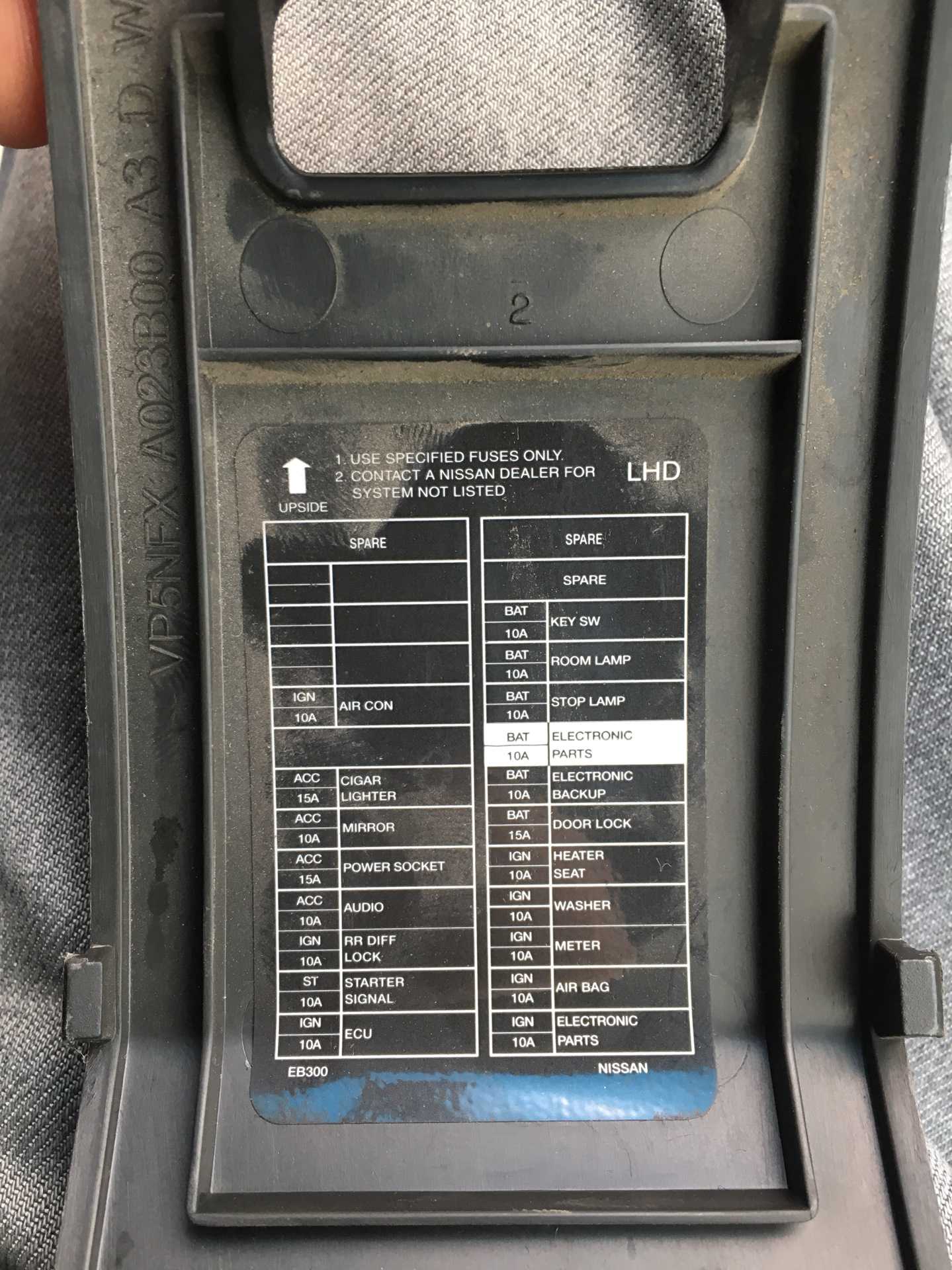 Схема и расположение предохранителей на nissan pathfinder r51: подробное руководство