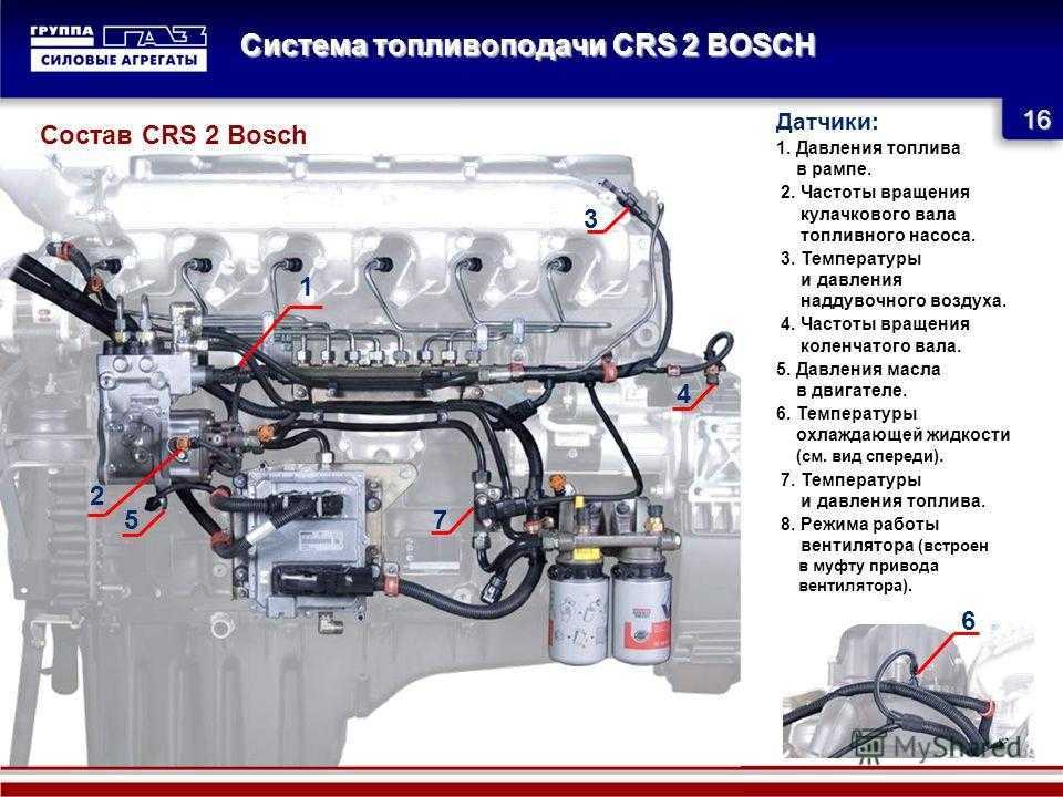 Топливная система маз схема