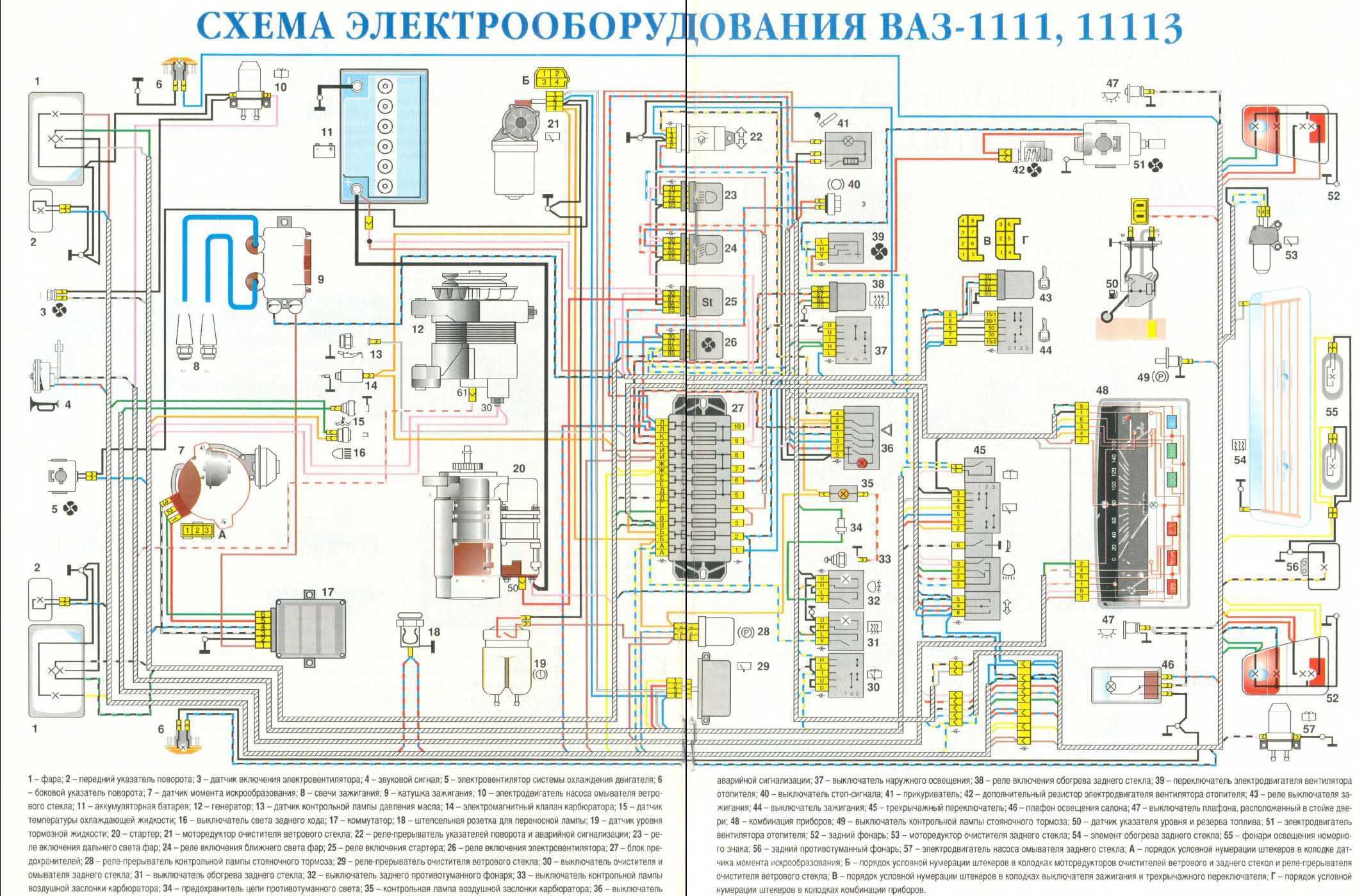 Предохранители ока 11113 какой за что отвечает - фото