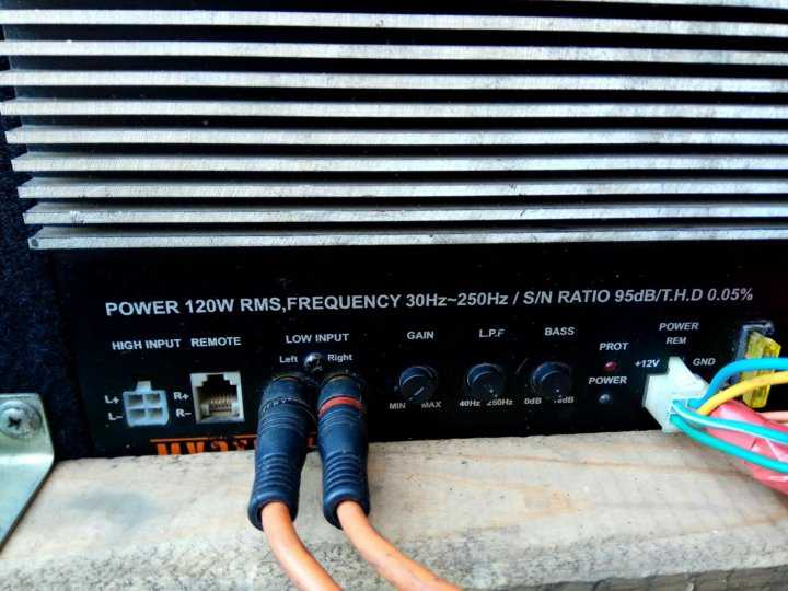 Как настроить сабвуфер mystery mbv 301a
