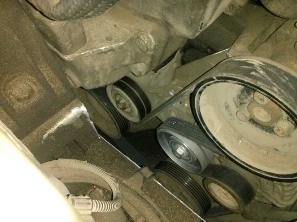 Замена ремня и генератора на volkswagen golf