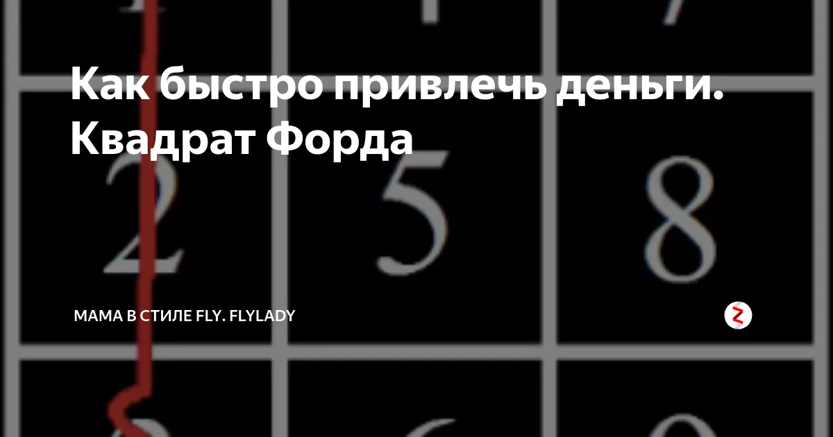 Квадрат форда как работает схема реальные