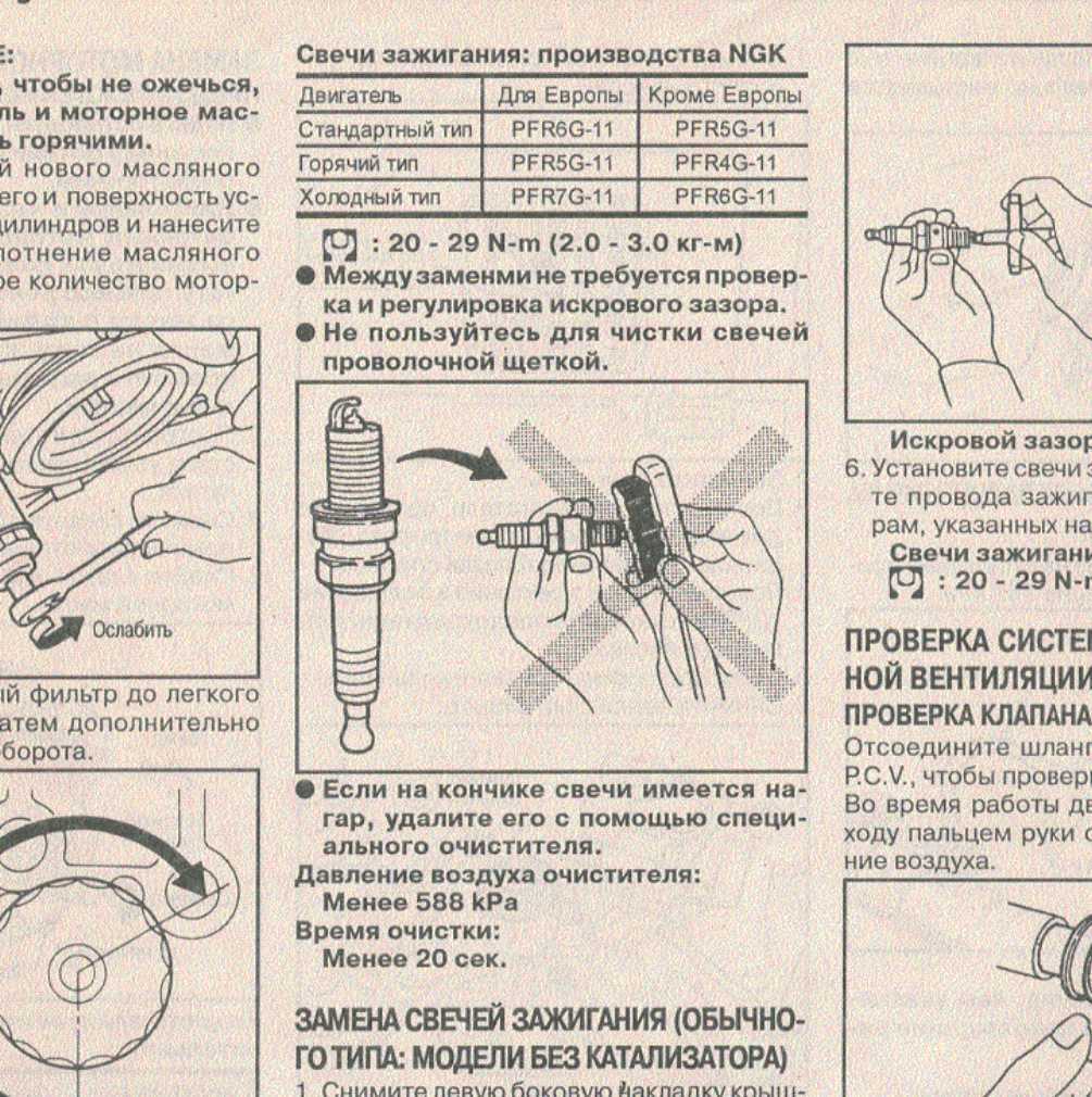 Выясняем какой зазор должен быть на свечах инжекторной ваз 2114