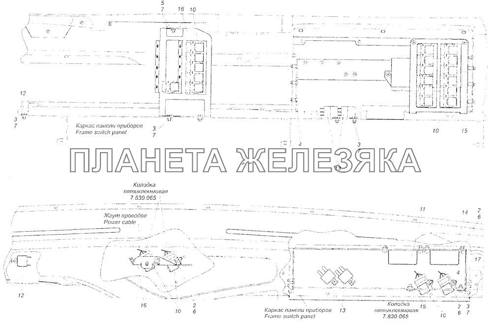 Схема предохранителей камаз 4308 евро 5