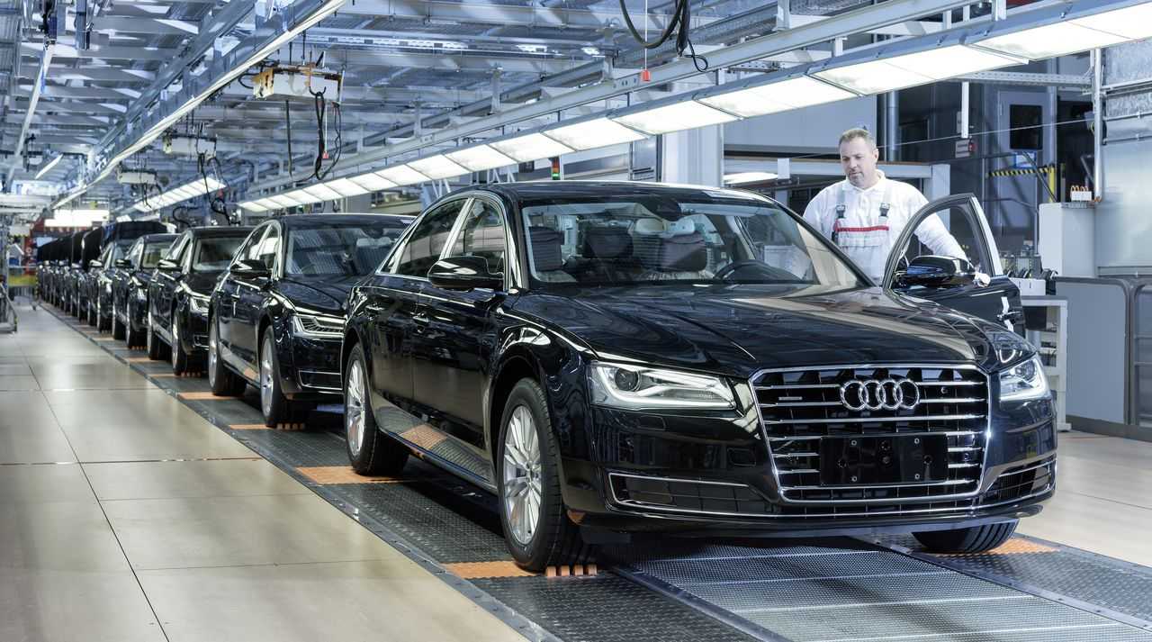 Audi q7 на заводе | мой внедорожник