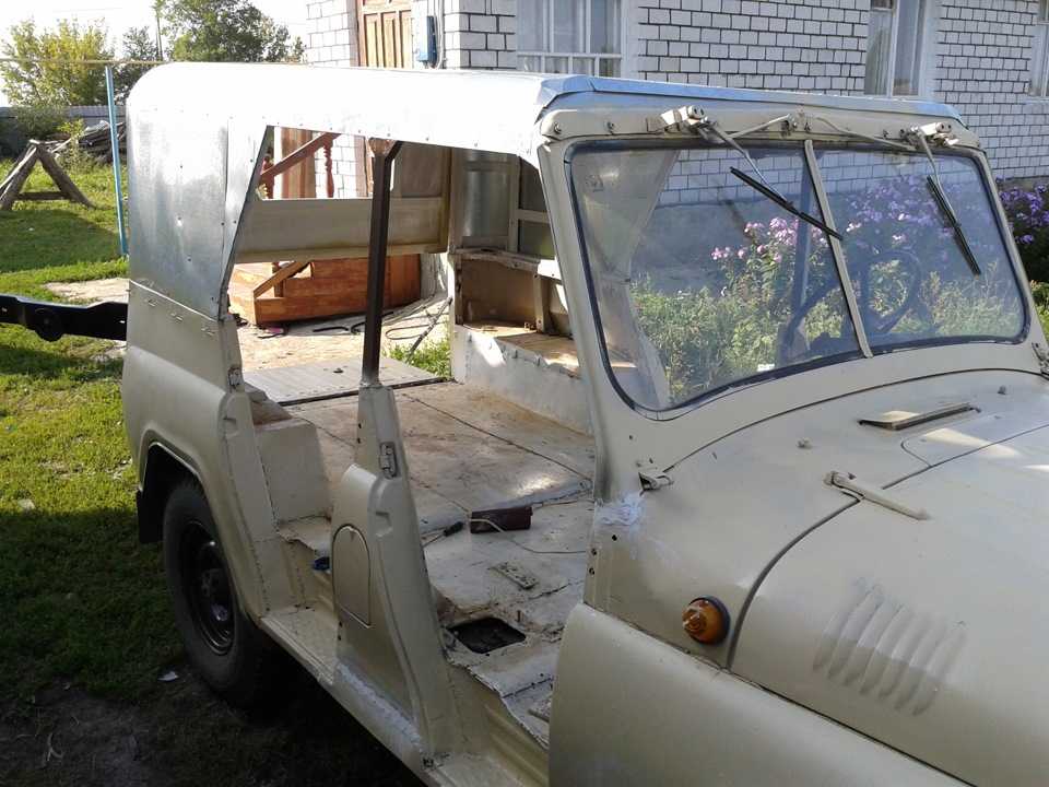 Кузов уаз новый замена и переварка креплений