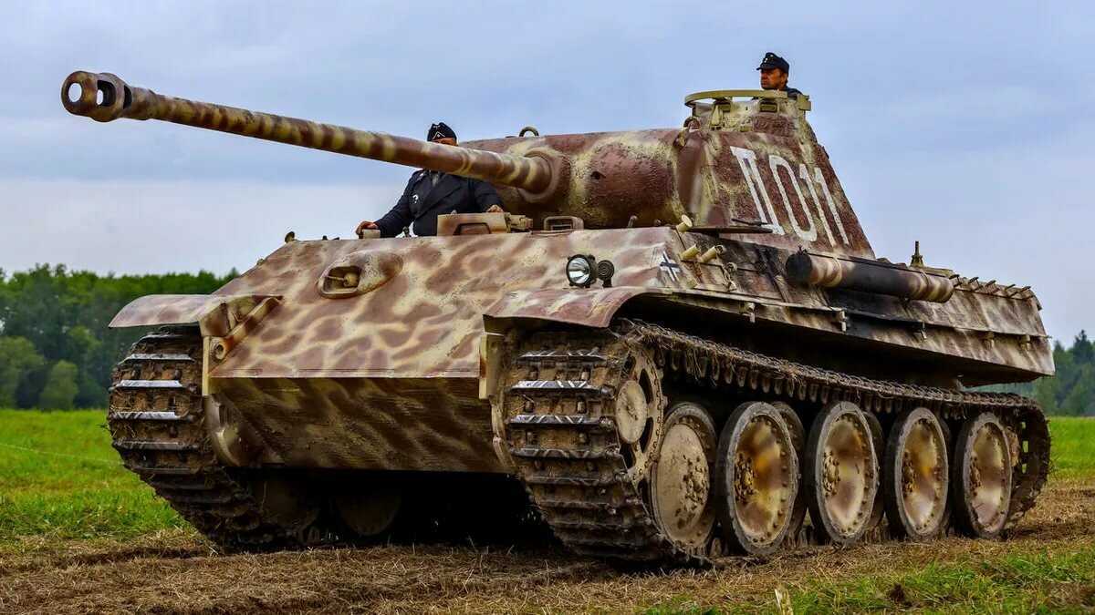 Пантера - немецкий средний танк второй мировой | tanki-tut.ru - вся бронетехника мира тут