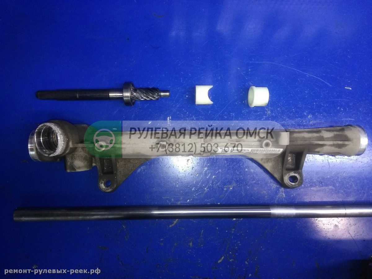 Как подтянуть рулевую рейку на ниссан тиида не снимая
