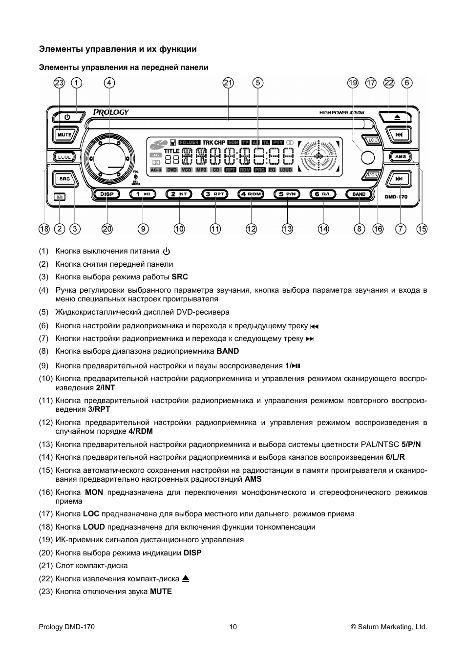 Как правильно настроить магнитолу prology