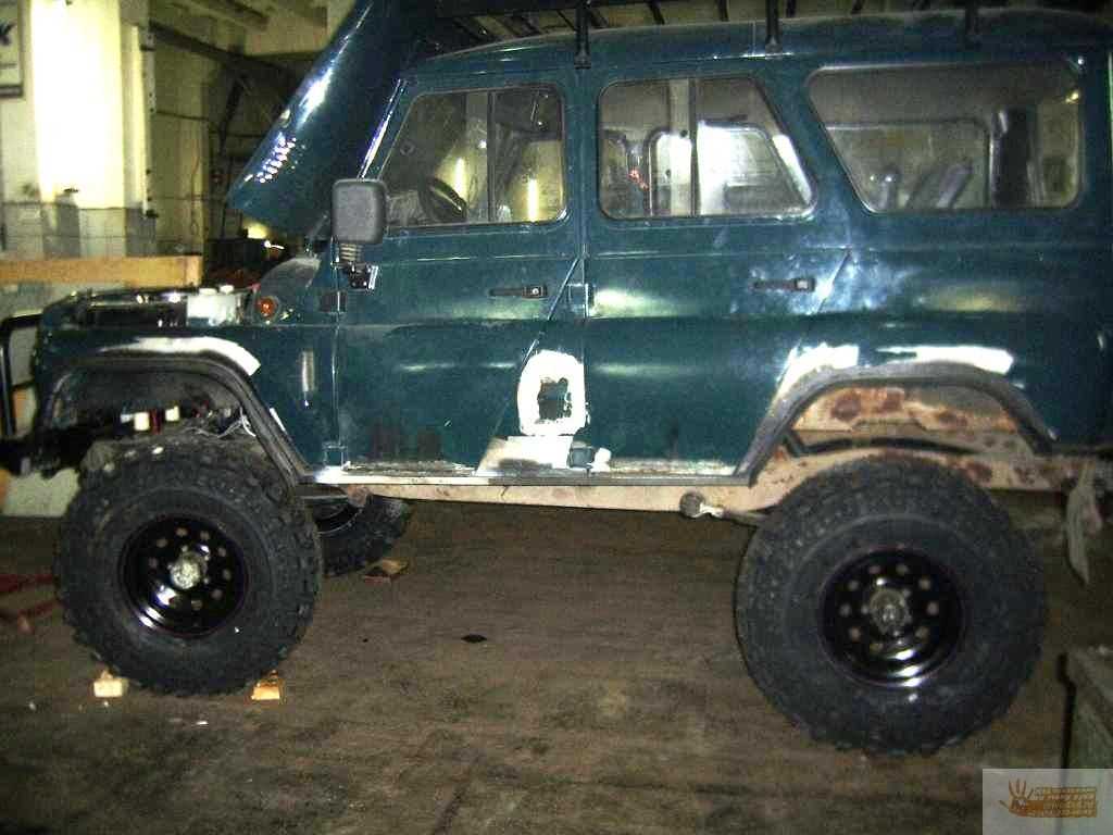 Конструкция рамы и кузова уаз-469, уаз-31512, 31514