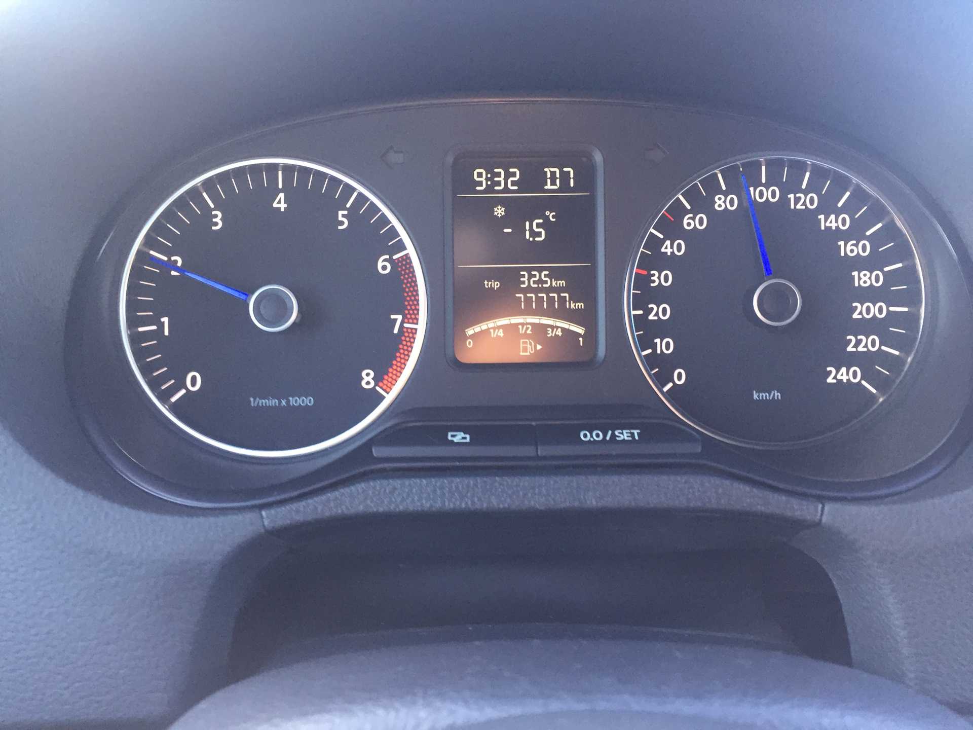 Комбинация приборов vw polo sedan