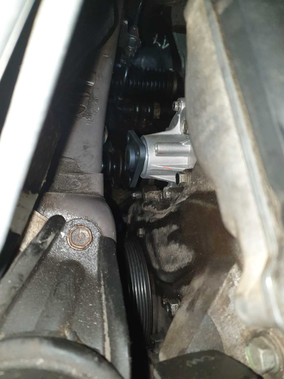 Kia sportage замена помпы