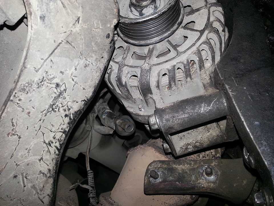 Замена ремня и генератора ford mondeo