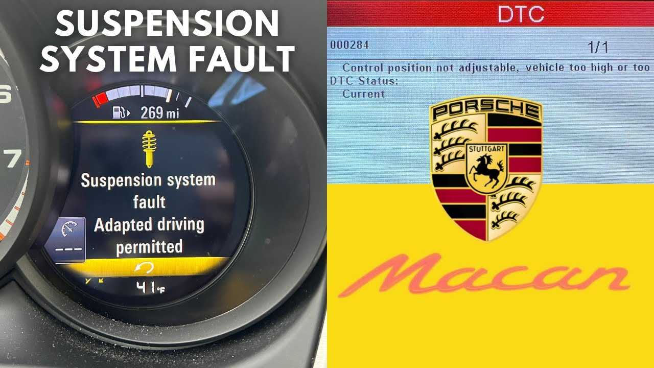 Porsche cayenne выдает ошибку steering faulty