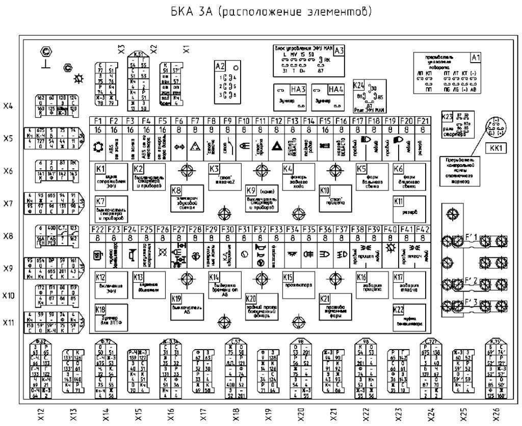 Система отопления маз 5440 схема