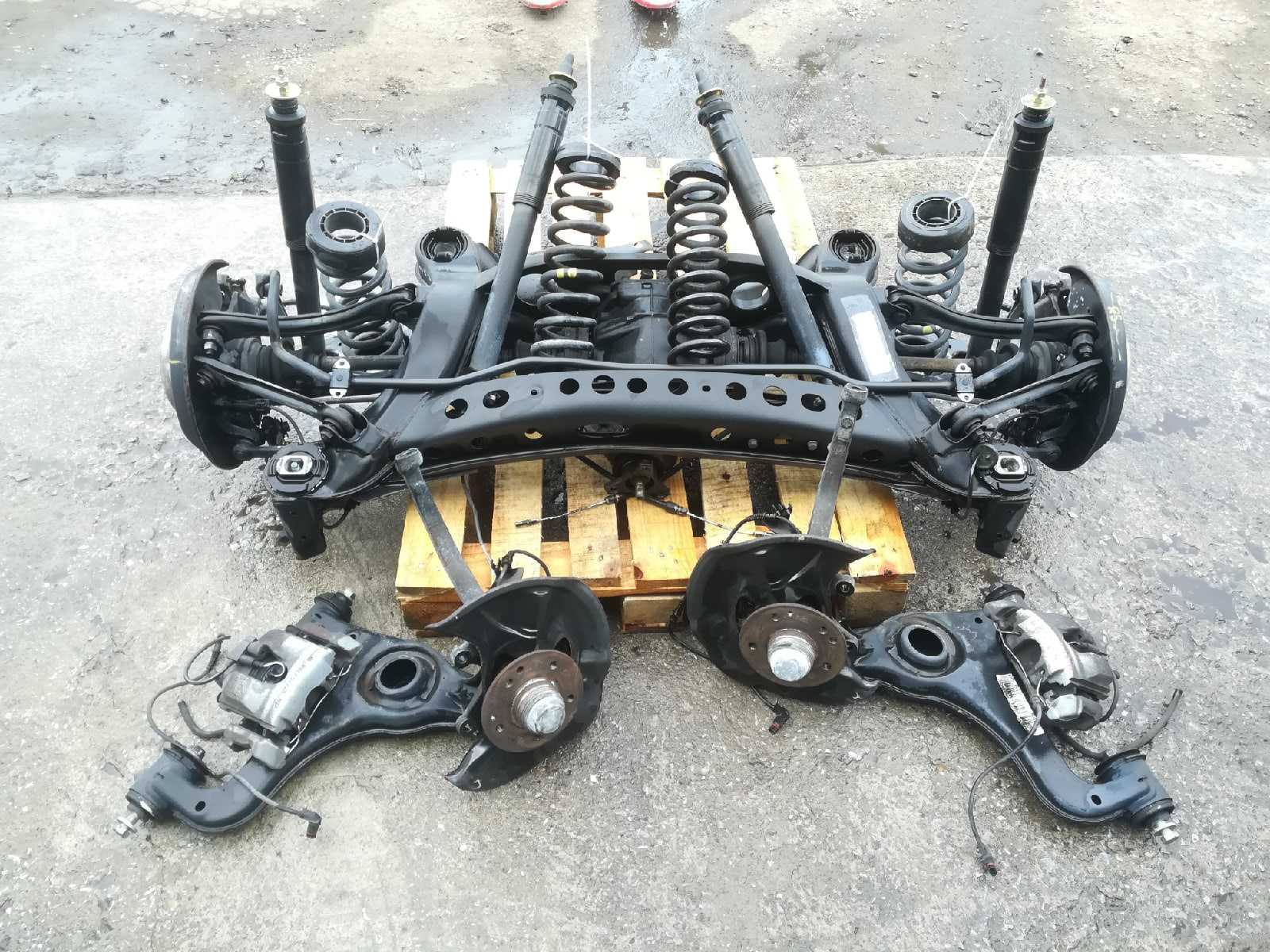 Подвеска mercedes-benz w202 c 1993 - 2000 гг.