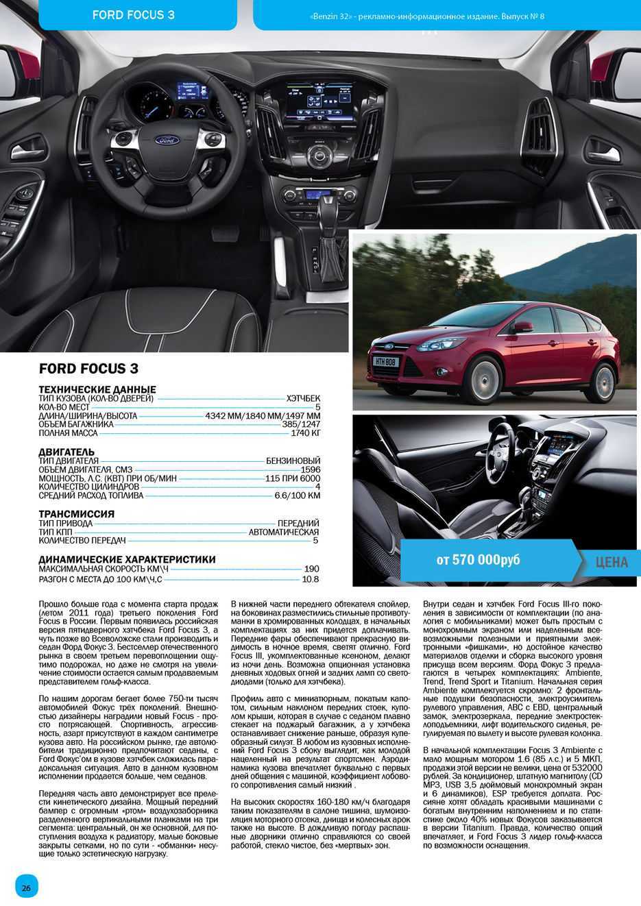 Отличия американского и европейского ford focus 1