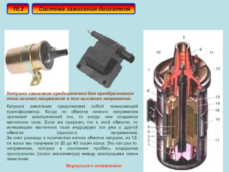 Катушка зажигания для ока: особенности работы и профилактики поломок