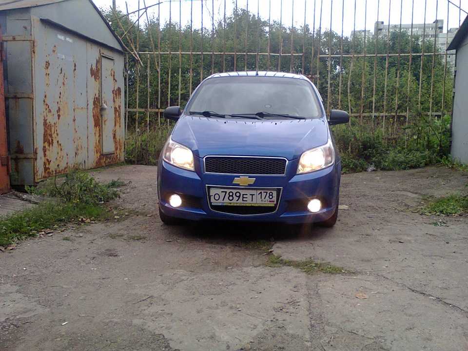 Установка птф авео т250 своими руками