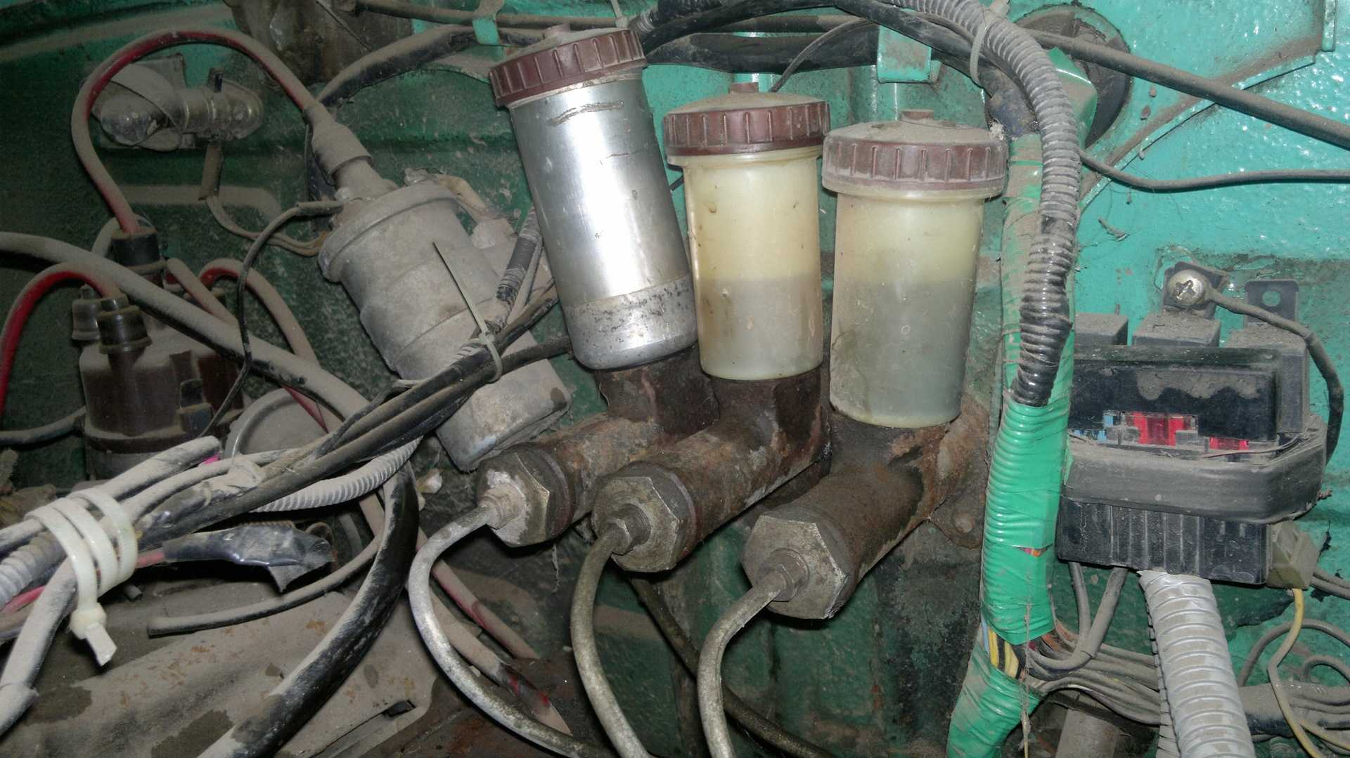 Тормоза луаз 969м прокачиваем