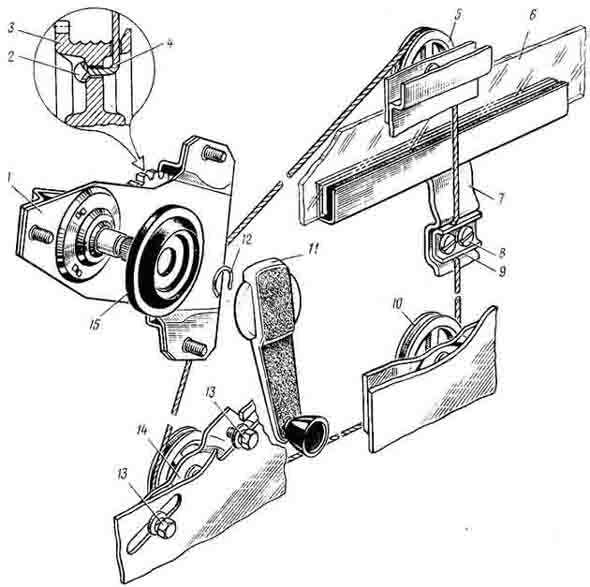 Как правильно установить тросик. Стеклоподъемник МАЗ 5551 тросовой схема. Схема тросового стеклоподъемника ЗАЗ 968. Схема стеклоподъемника УАЗ 3303.