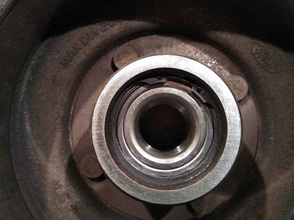 Замена заднего ступичного подшипника ford fusion