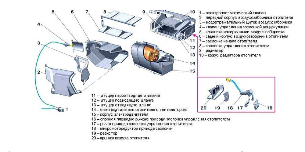 Не работает печка ваз 2110: причины неисправности, способы устранения